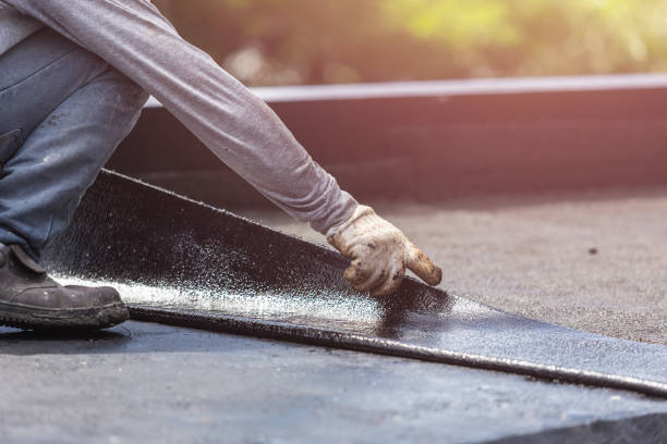 Professional Waterproofing technician working in Battle Ground, IN